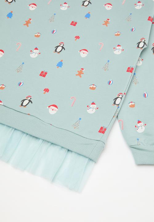 Pop Candy - Sweatshirt & legging set - light blue