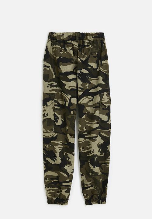 Pop Candy - Cargo pants - khaki & black