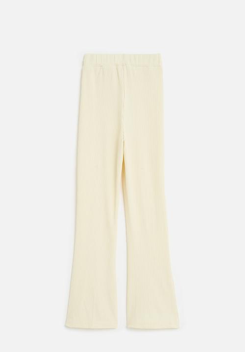 Pop Candy - Wide leg lounge pants - off white