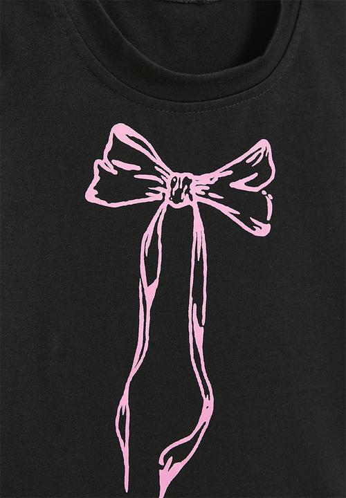 Pop Candy - Printed tee - black