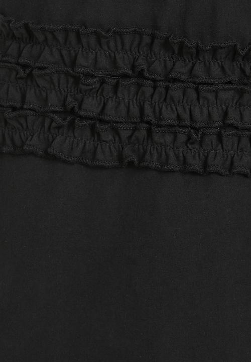 Pop Candy - Elasticated waist skirt - black