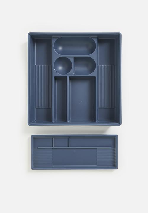 Litem - UP desk tray - dark grey
