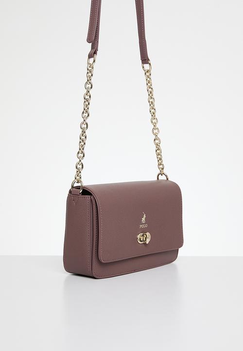 POLO - Siena flapover sling - rosewood
