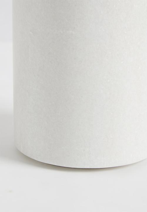 Sixth Floor - Marble Soap Dispenser - grey ivory