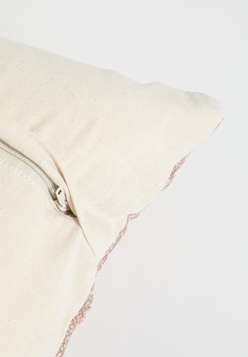 Sixth Floor - Melody woven cushion cover - Natural