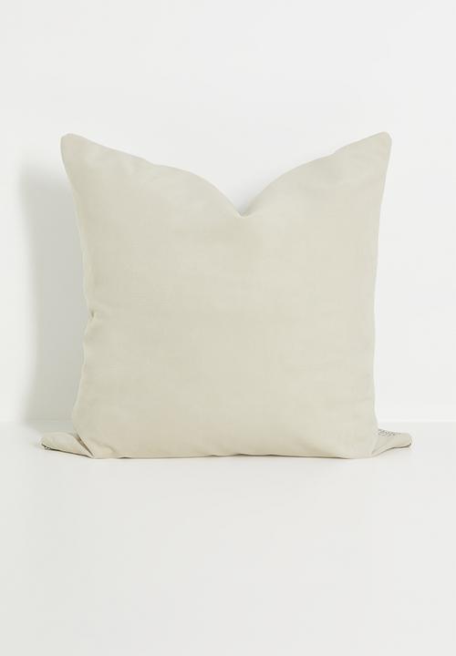 Sixth Floor - Marble cushion cover - Natural