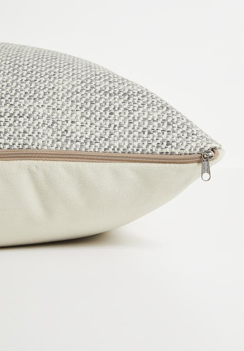 Sixth Floor - Marble cushion cover - Natural