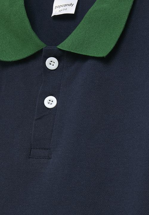 Pop Candy - Colour block Golf shirt - multi