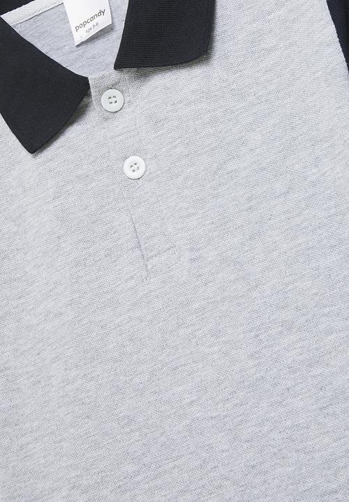 Pop Candy - Colour block Golf shirt -multi