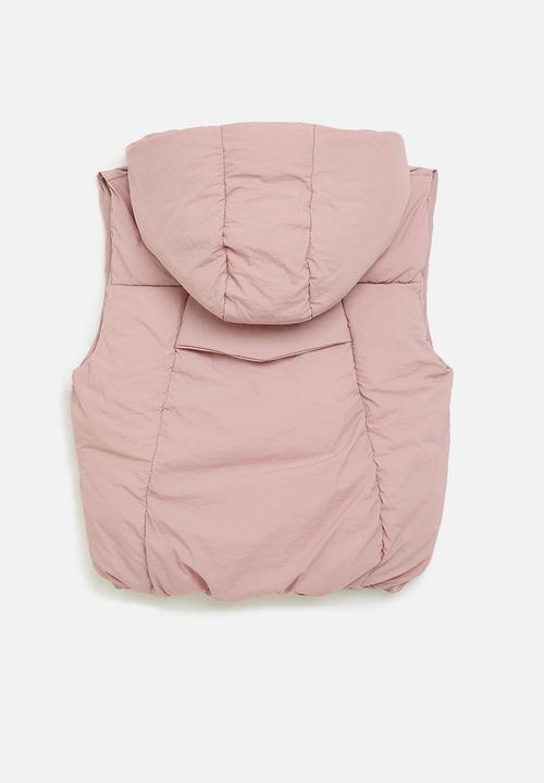 Pop Candy - Hooded gilet - pink