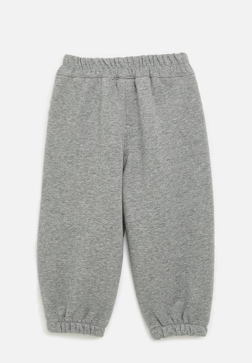 Pop Candy - Dino drawstring joggers - grey