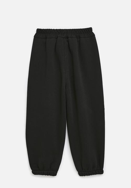 Pop Candy - Dino drawstring joggers - black