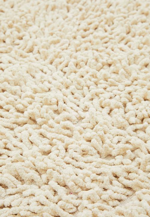 Bathroom Solutions - Shaggy bathmat - stone