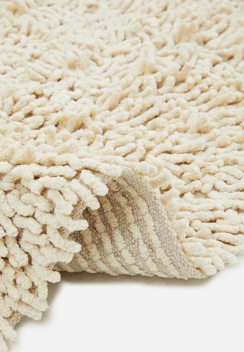 Bathroom Solutions - Shaggy bathmat - stone