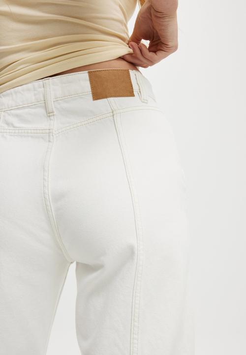 Cotton On - Seamed Wide Leg - Vintage White
