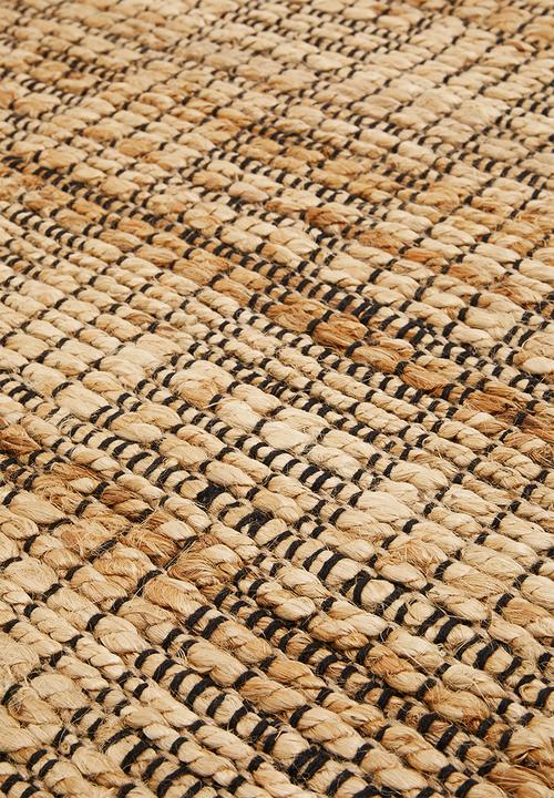 Sixth Floor - Jute & Cotton Blend Rug - Natural