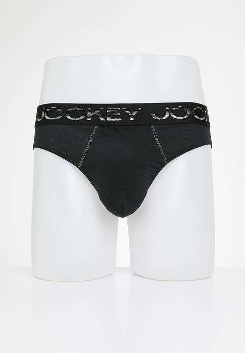 Jockey - 3Pk graded elastic piped brief - multi 