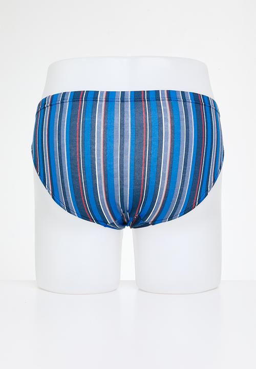 Jockey - 3 Pk fancy skant - multi 
