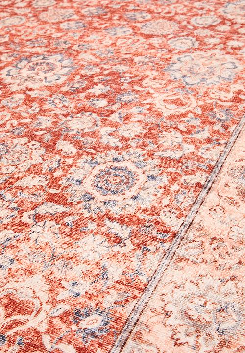 Sixth Floor - Brisbane Antique Rug - Multi Pink
