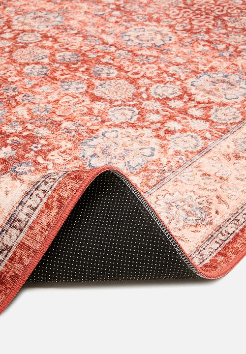 Sixth Floor - Brisbane Antique Rug - Multi Pink