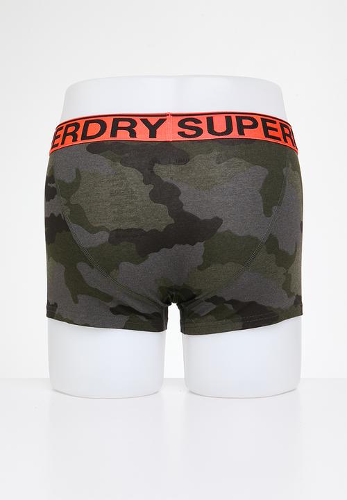 Superdry. - Trunk double pack - black/camo 