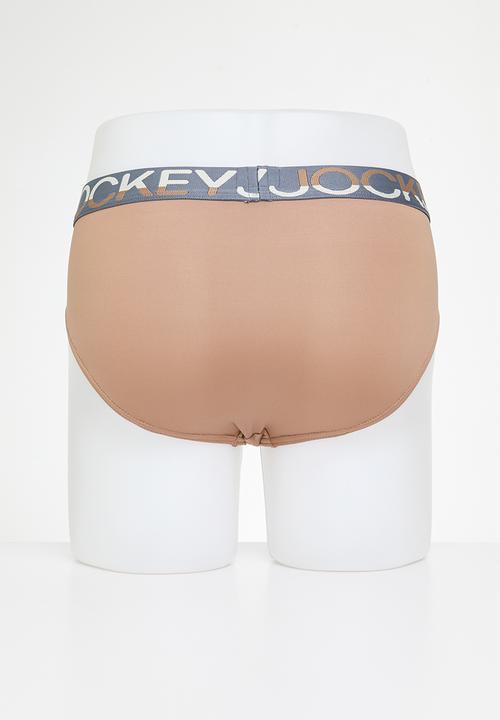 Jockey - Quick-dry nylon stretch - almond