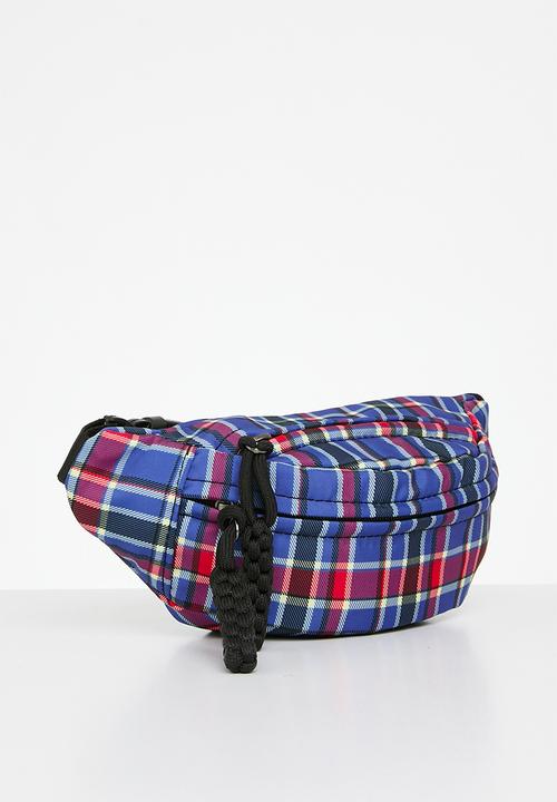 Pop Candy - Tartan moon bag - multi