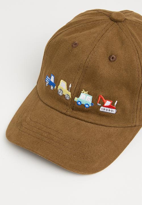 Pop Candy - Embroidered  cap - brown