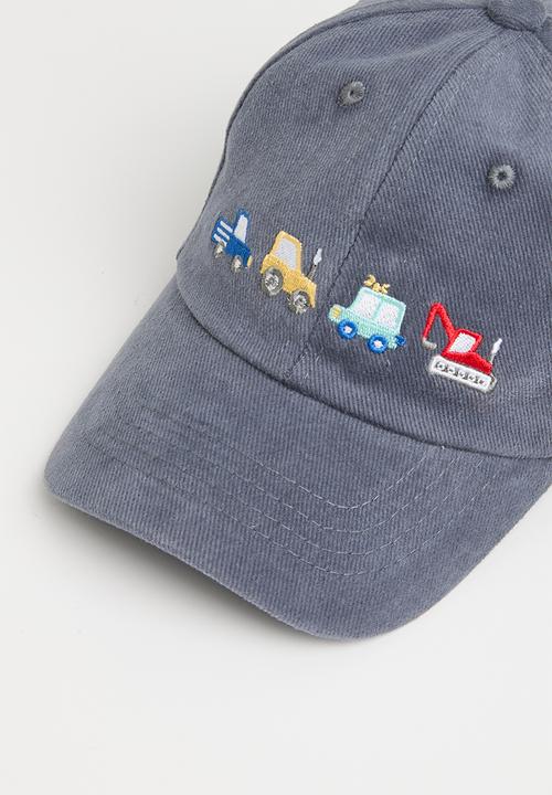 Pop Candy - Embroidered cap - grey