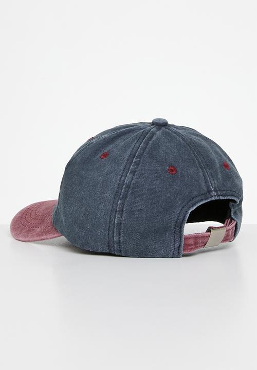 Pop Candy - Boston cap - red & blue