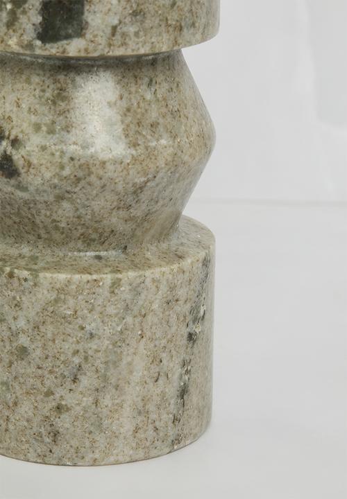 Sixth Floor - Marble Candle Holder - Natural