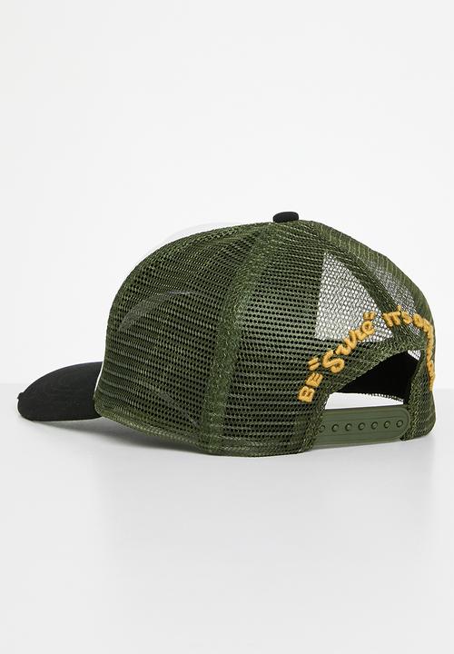 Superdry. - Mesh trucker cap - vintage black