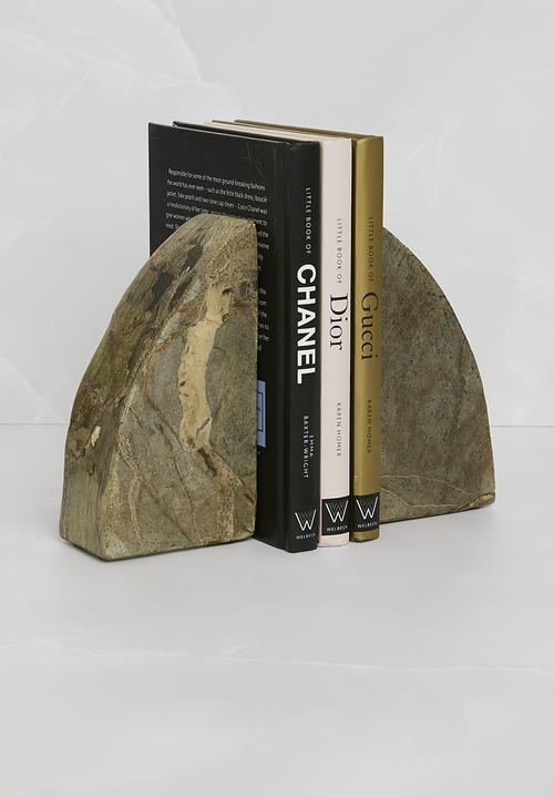 Sixth Floor - Forest Marble Bookends
