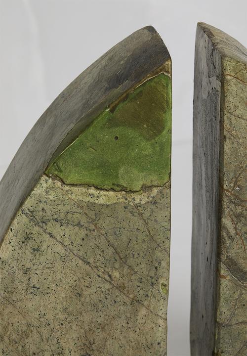 Sixth Floor - Forest Marble Bookends
