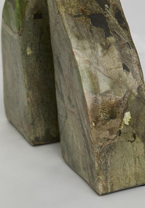 Sixth Floor - Forest Marble Bookends