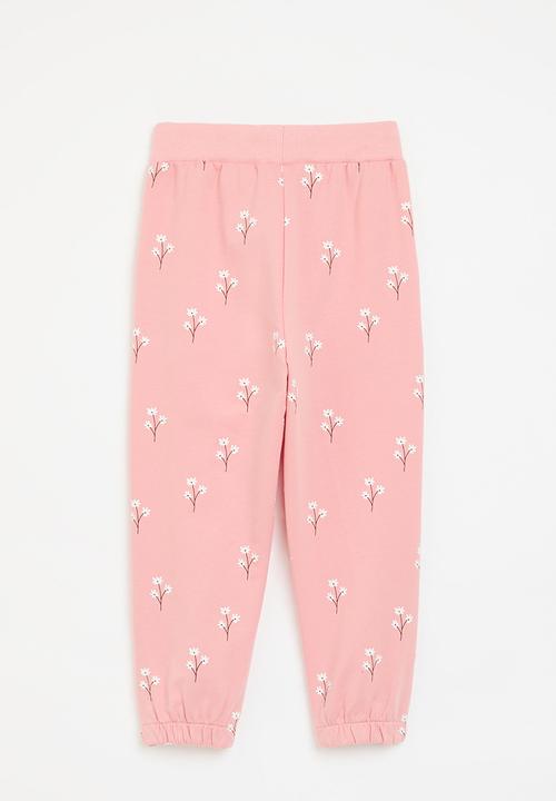Pop Candy - Printed jogger - dusty pink