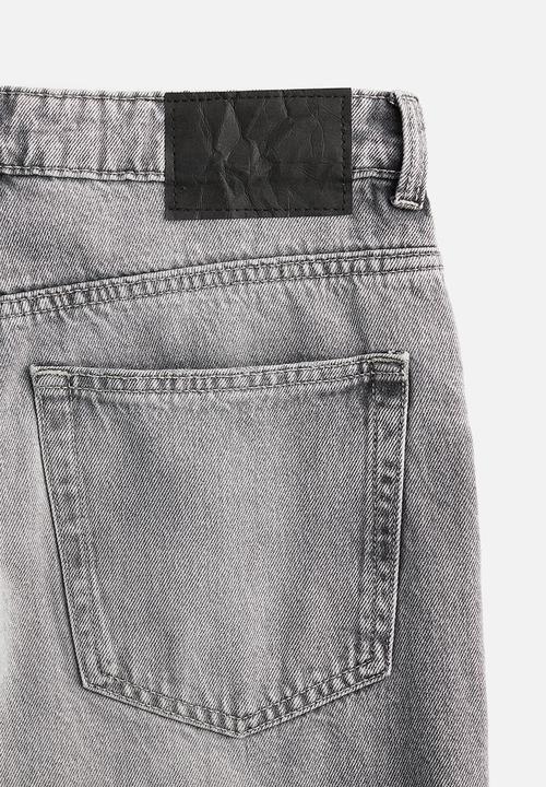 H&M - Wide high jeans - grey