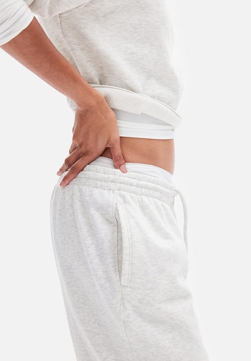 H&M - High-waisted joggers - grey