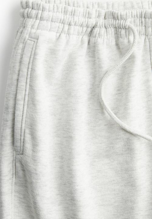 H&M - High-waisted joggers - grey