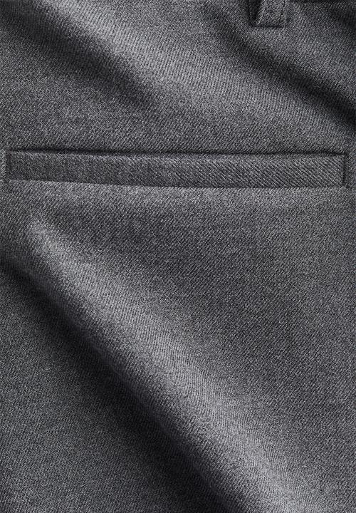 H&M - Tailored mini skirt - dark grey marl