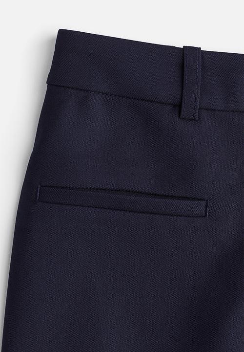 H&M - Tailored mini skirt - navy blue