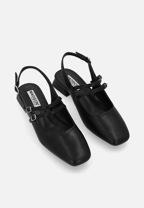 Madison® - Paisley slingback - black