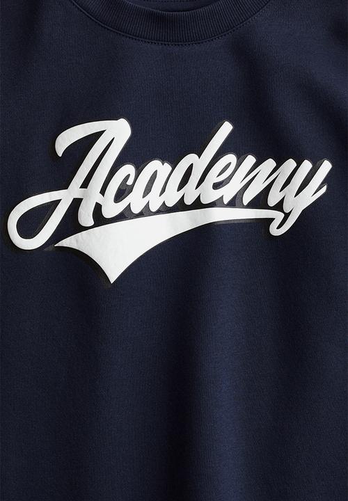 H&M - Crew-neck sweatshirt - dark blue academy