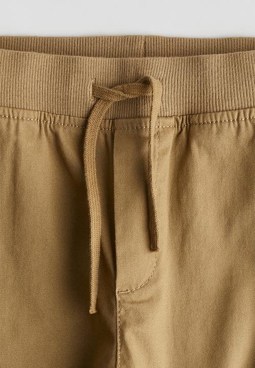 H&M - Cargo trousers - dark beige