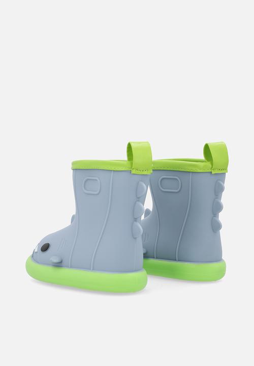 Pop Candy - Rain boots - green & blue