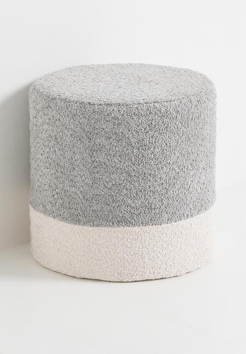 H&S - Prairie stool-grey