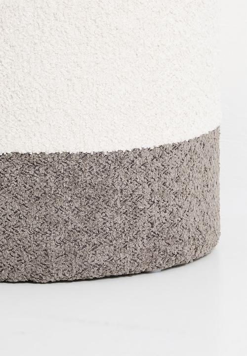 H&S - Prairie stool - charcoal