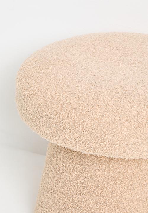 H&S - Shroomy stool - beige