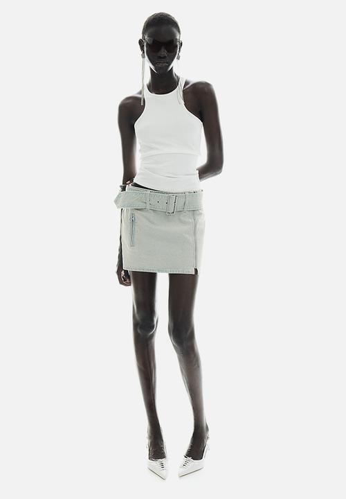 H&M - Ribbed vest top - white