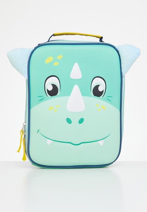 Dino lunch bag - blue
